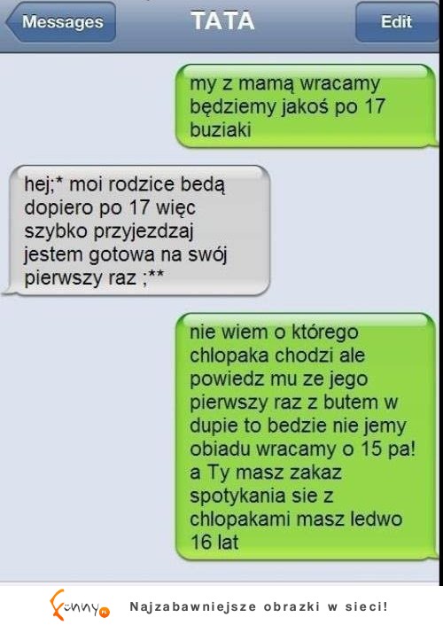 Ma 16 lat i umówiła się z chłopakiem na pierwszy raz,ale rodzice się o tym dowiedzieli i...