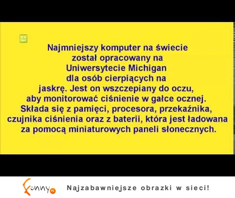 Najmniejszy komputer na świecie :D