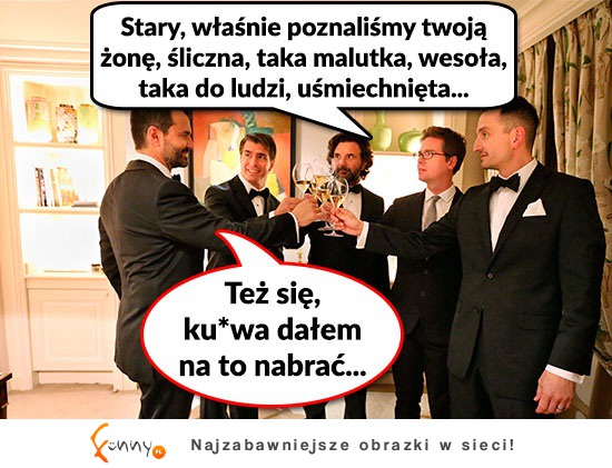 Wszyscy chwalą jego żonę, a on im na to, że... COO! HAHA BEKA!