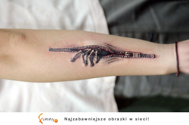 Niesamowite tatuaże 3D Niesamowite tatuaże 3D