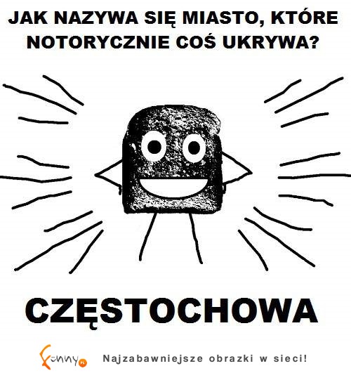 Które miasto coś ukrywa? ;D