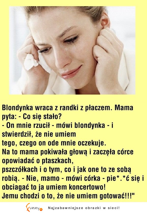 Blondynka wraca z RANDKI z PŁACZEM... Musisz zobaczyć co się stało! :)