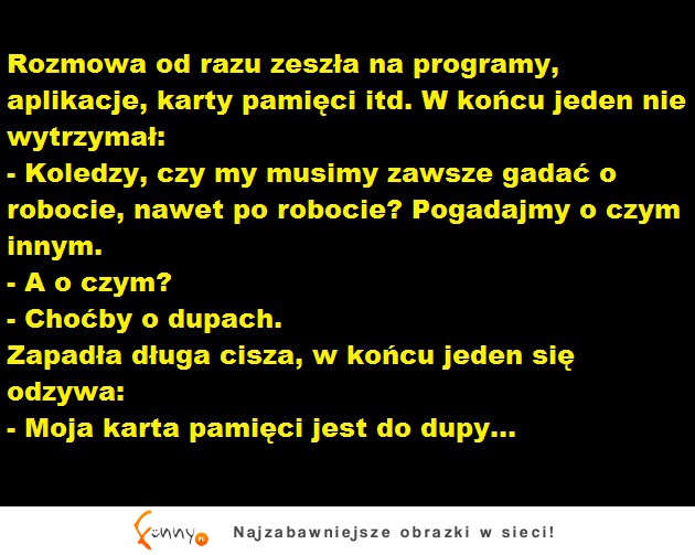 Rozmowa informatyków! Końcówka niszczy haha :D