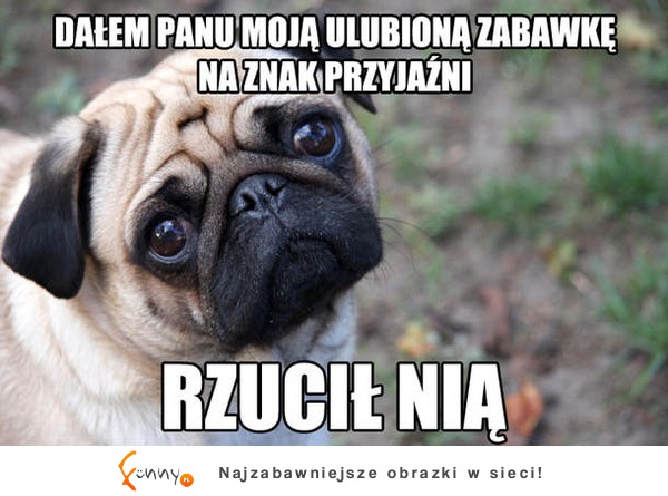 Rzucił nią