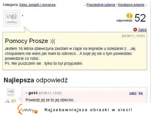 Niechciana ciąża... LOL