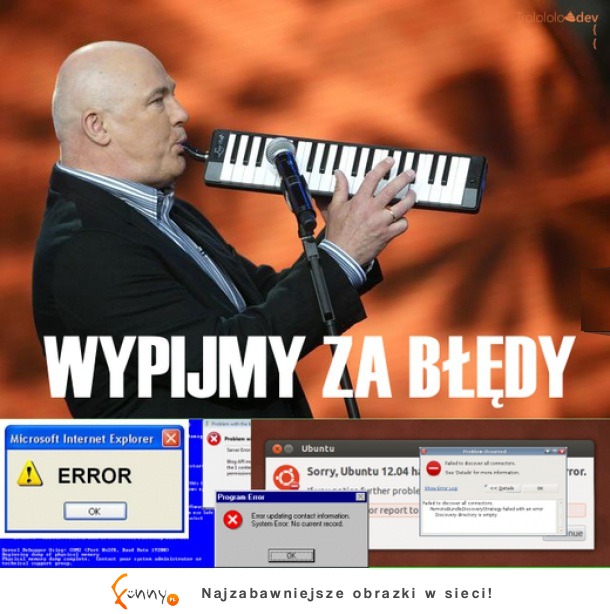 Wypijmy za błędy