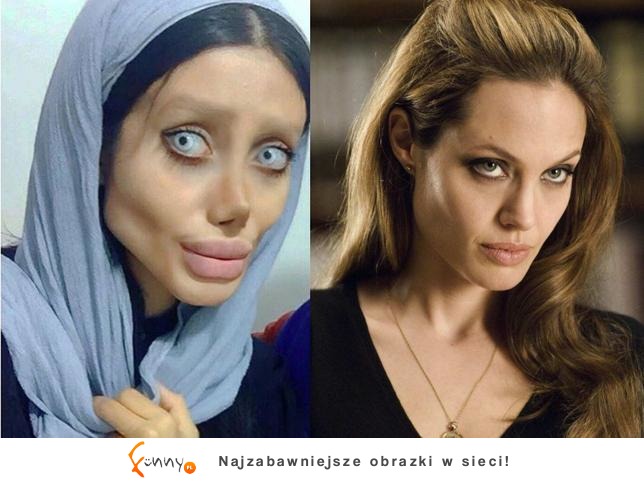 Poznajcie Sahar Tabar, która chciała wyglądać jak Angelina Jolie