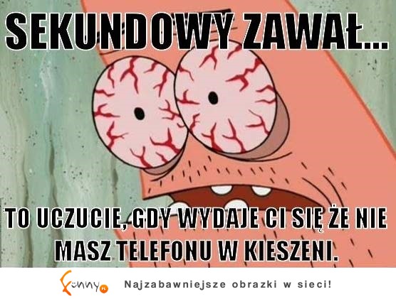 Sekundowy zawał gdy .. ;)