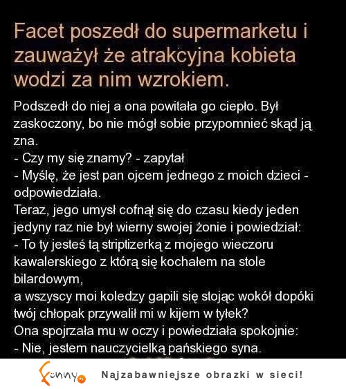 Kobieta przyznała, że jest ojcem jednego z jej dzieci...Zobacz co jej odpowiedział ;D