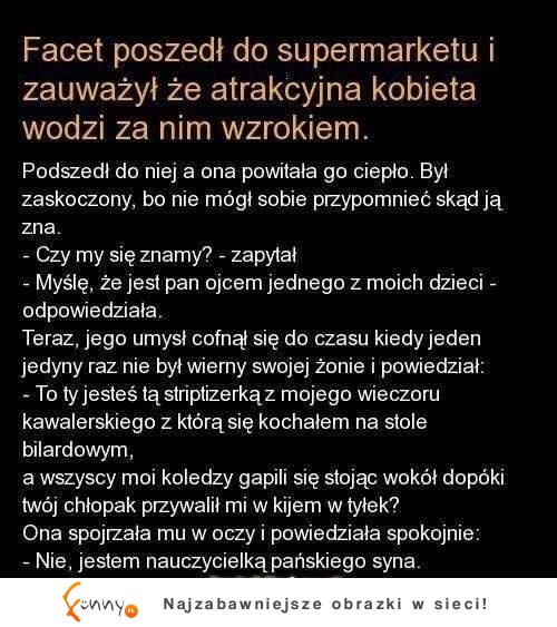 Kobieta przyznała, że jest ojcem jednego z jej dzieci...Zobacz co jej odpowiedział ;D