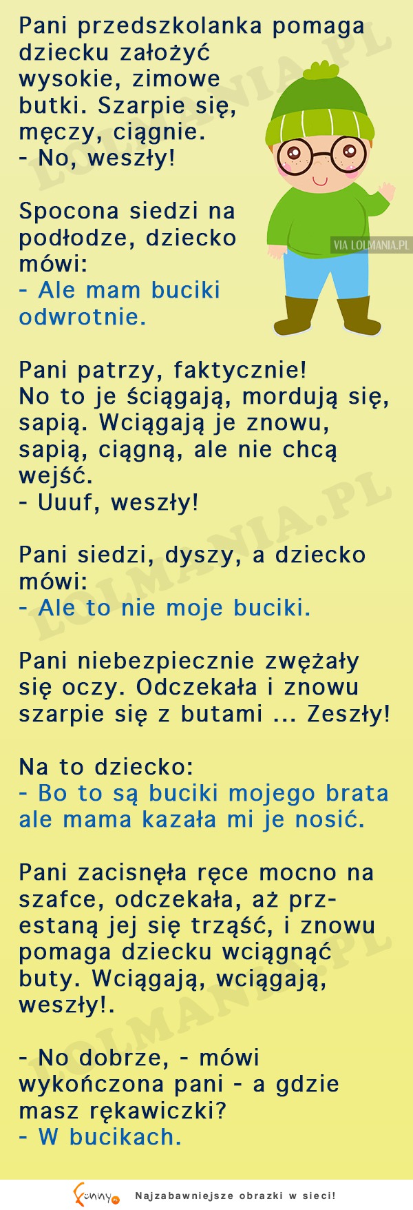 Przedszkolanka musiała sie nieźle WKURZYĆ! Haha!