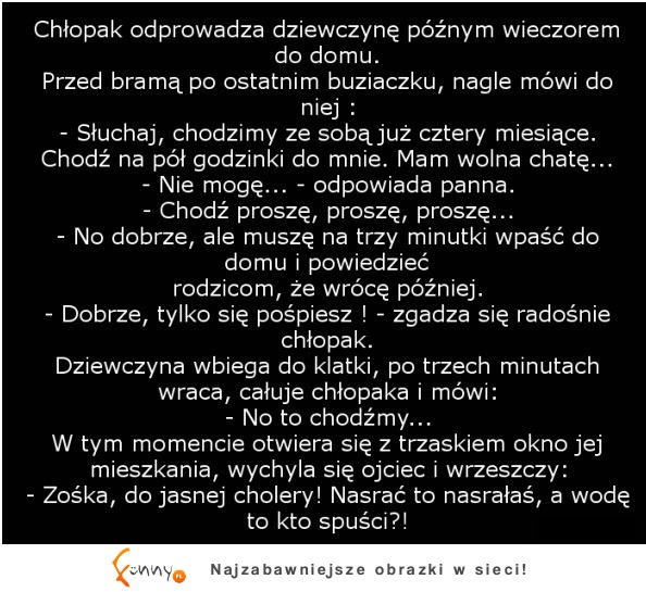 Chłopak odprowadza dziewczynę późnym wieczorem do domu! ZOBACZ co było dalej! LOL :D