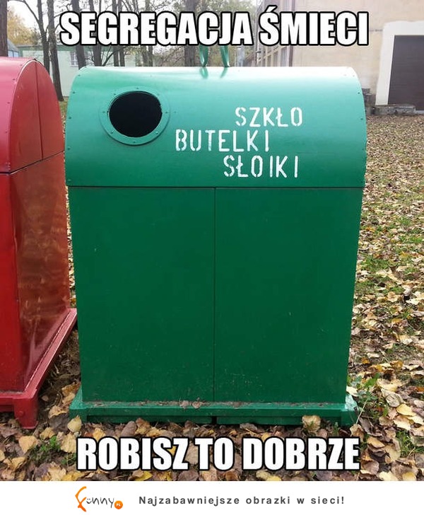 Segregacja śmieci :>