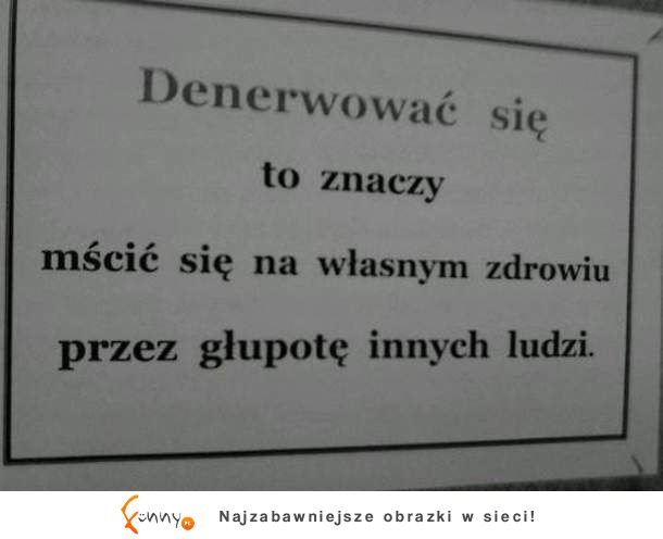 denerwować się