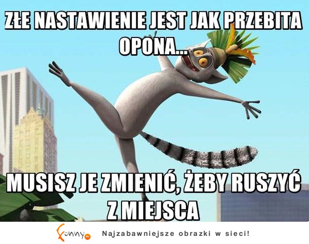 Przebita opona