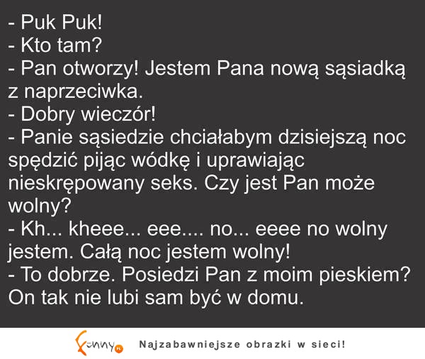 Nowa sąsiadka doskonale wiedziała, jak podnieść facetowi ciśnienie :D