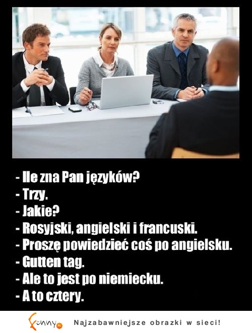 Jakie zna języki?