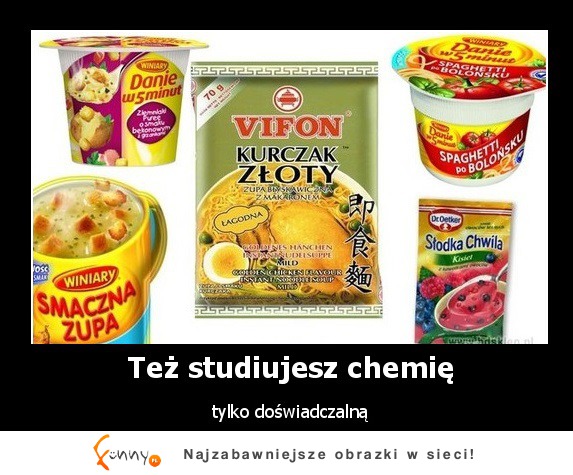 Też studiujesz chemię