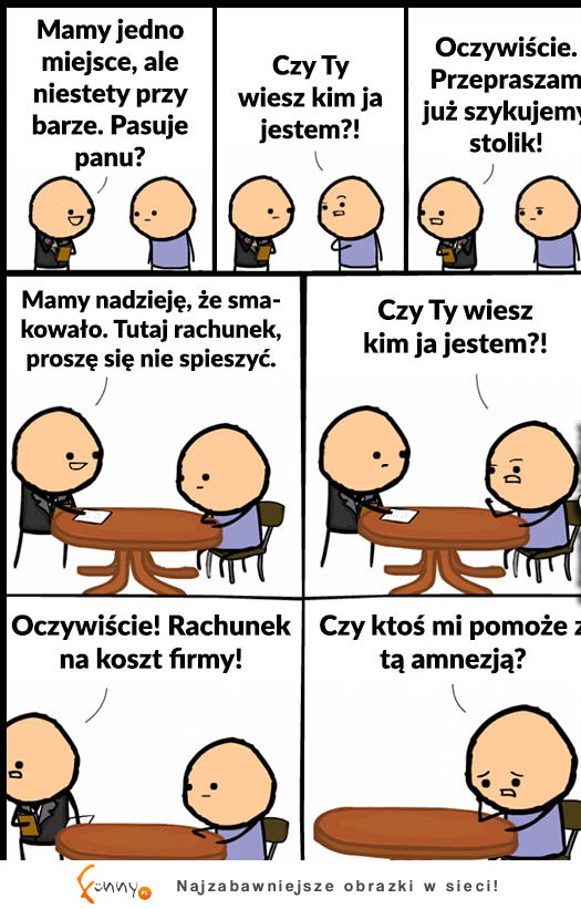 Facet miał poważny problem... HAHA XD