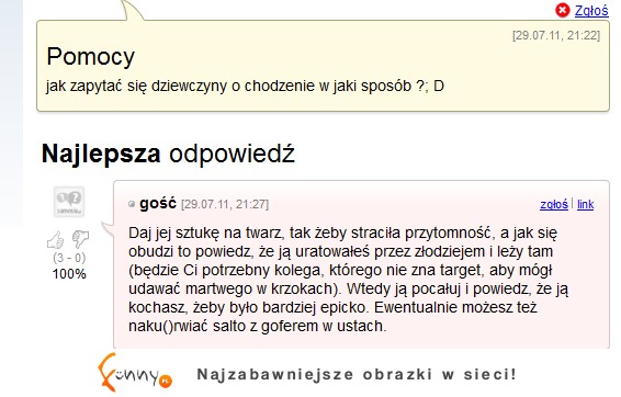 Jak skutecznie poderwać dziewczynę? Sposób na złodzieja i bohatera :D