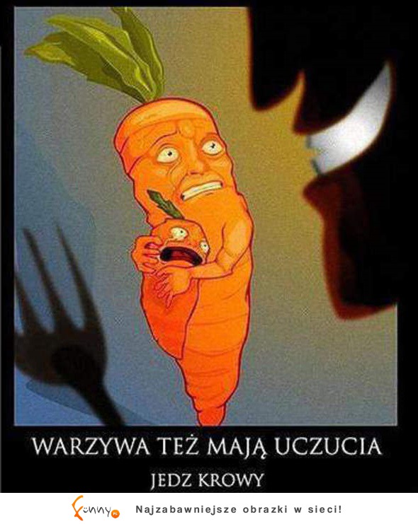 Oszczędź te biedne warzywa