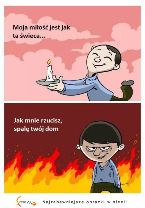 Miłość jak świeca