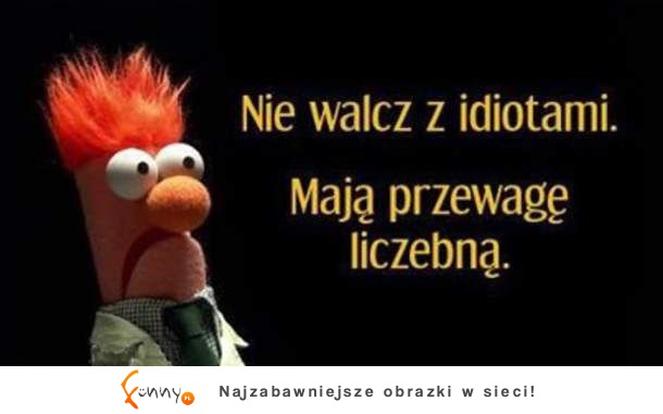 Nie walcz z nimi