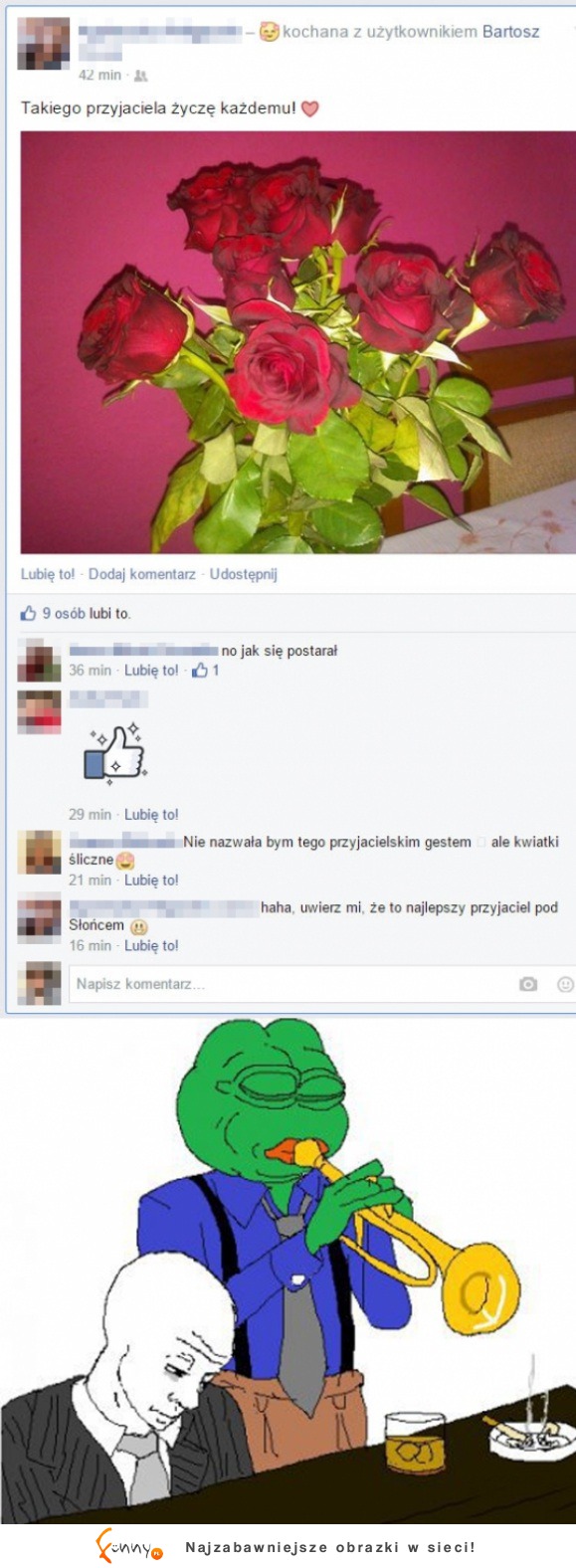 Chyba nie na to czekał! Friendzone na najwyższym poziomie :D