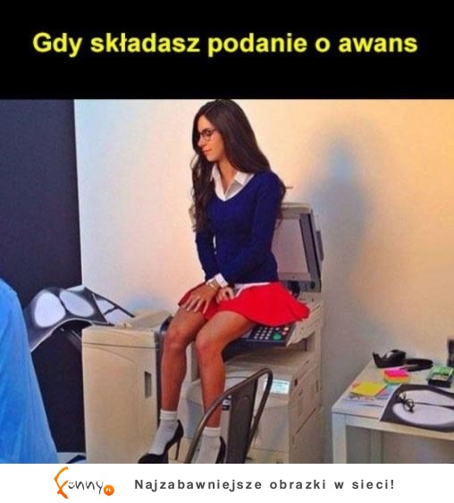 podanie o awans