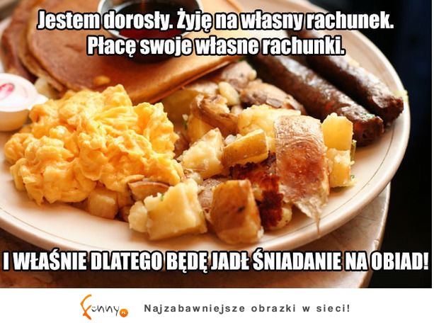 Własnie dlatego!