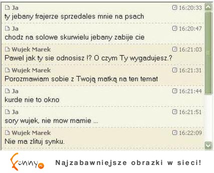 TOP 10 rozmów na GADU-GADU! Zobacz przedostatnią! HEHE ;D