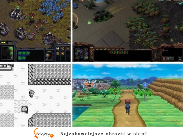 Te same gry kiedyś i teraz, zobacz jak się zmieniły, wow!