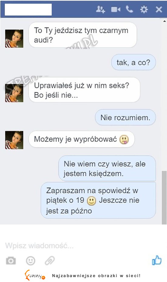 Dziewczyna proponuje facetowi SEX! Zobacz co on na to ;)