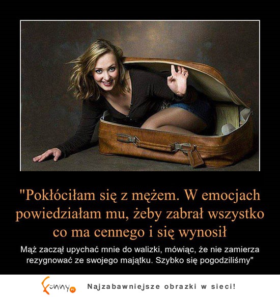 Mąż kłóci się z żoną, gdy nagle... ZROBIŁ coś niesamowitego! HAHA!