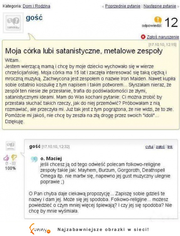 Wierząca mama i jej obawy! :)