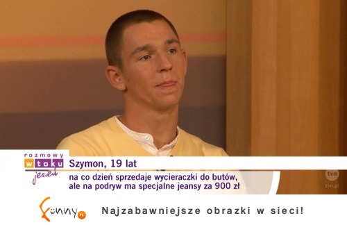 Szymon 19 lat