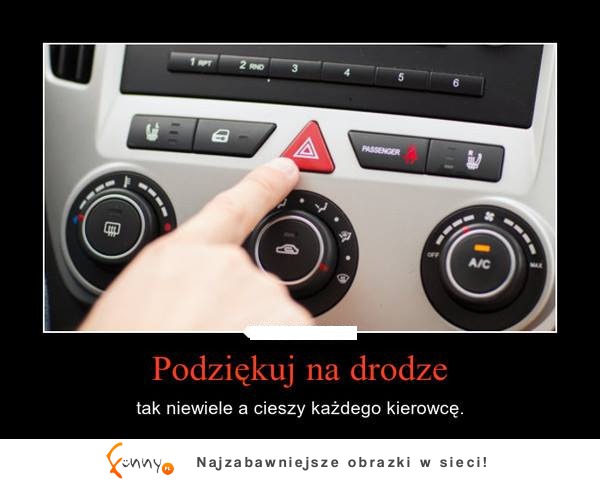 Podziękuję na drodze