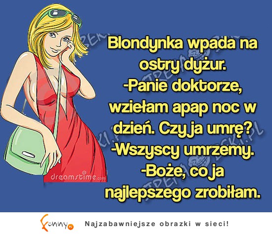 BLONDYNKA wpada do szpitala z problemem! ZOBACZ co powiedział jej lekarz! HAHA DOBRE!