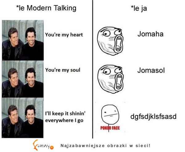 Jak ja śpiewam Modern Talking ;D
