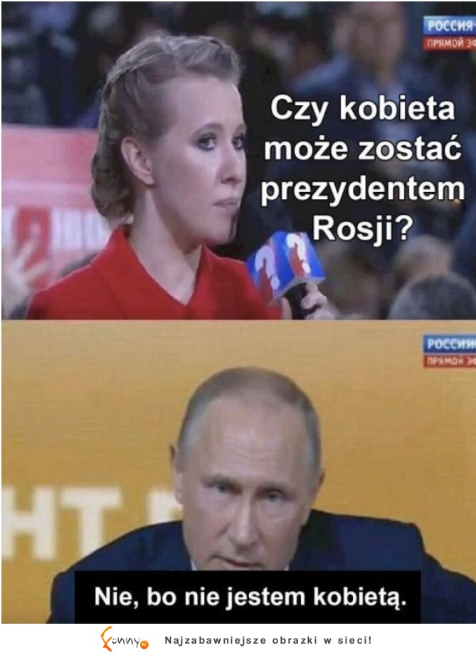 PUTIN ODPOWIADA - TYLKO W JEDNYM PRZYPADKU XD