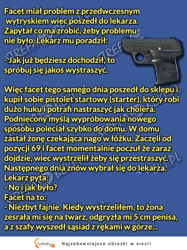 Lekarz bardzo źle mu doradził HAHA BEKA!