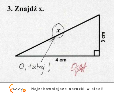 Znajdź X