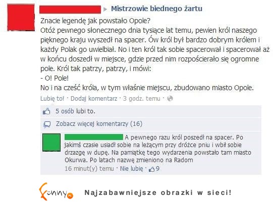 Skąd się wzięły nazwy miast- Opole i Radom? Zobacz prawdziwe ich pochodzenie ;D