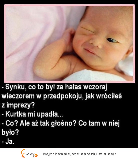 Syn tłumaczy się ojcu z wczorajszej imprezy. HAHA MOCNE!