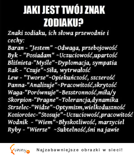 Znak zodiaku