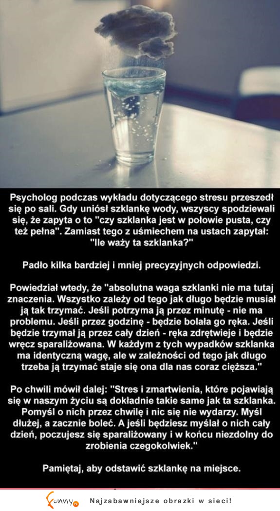 Nietypowy wykład z psychologii! Mega przekaz! ;)