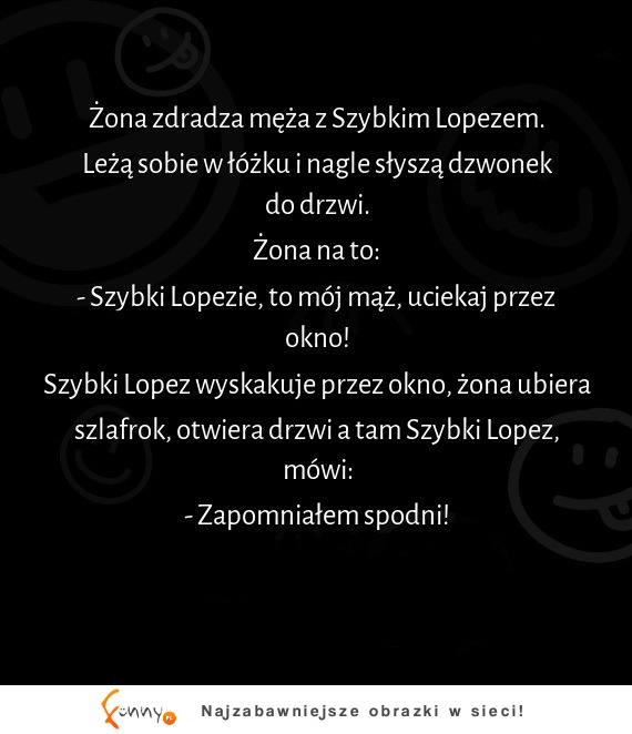 Haha szybki Lopez był naprawdę superszybki :D Zobacz co zrobił :D