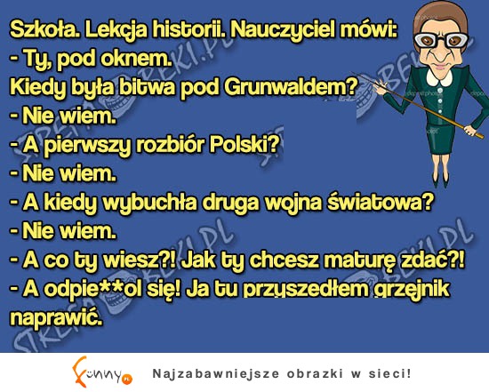 Nauczyciel przyczepił się do jednego z uczniów. ZOBACZ co sie okazalo! LOL