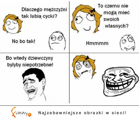 Dlaczego mężczyźni tak lubią cycki? :D