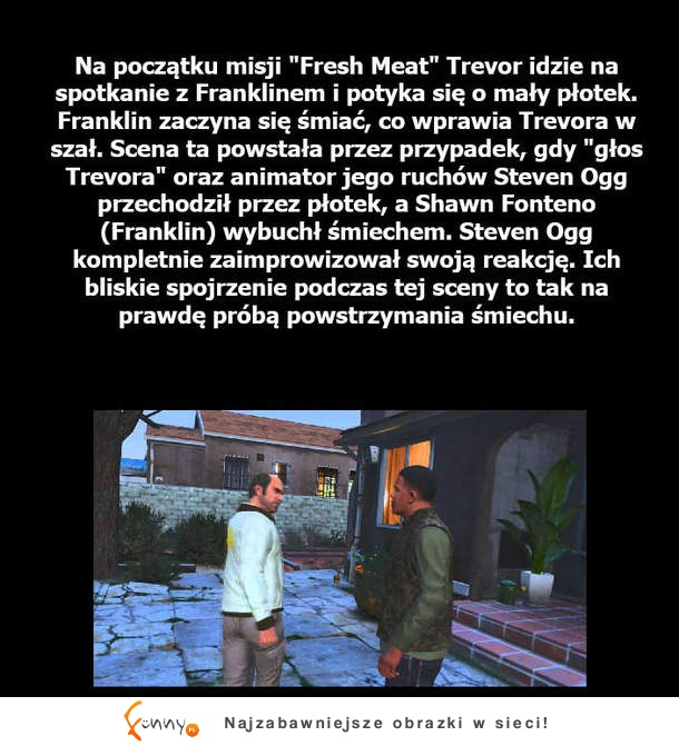 Zobacz 15 ciekawostek z GTA V o których nie miałeś pojęcia! ;-)